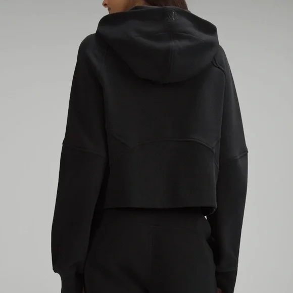 Lululemon Scuba oversized half zipped hoodie; black; XS/SM - Picture 2 of 7